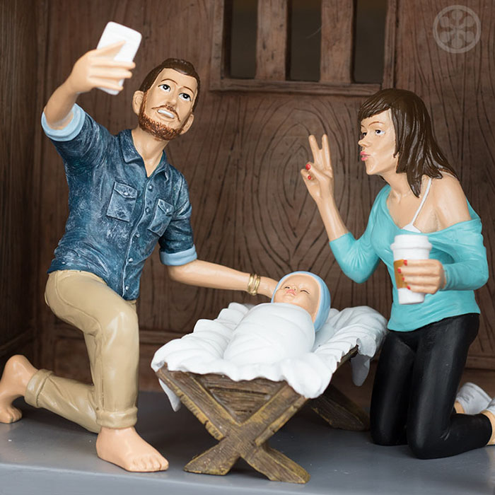 Hipster Nativity Set: What Would The Nativity Scene Look Like If Jesus Was Born In 2016