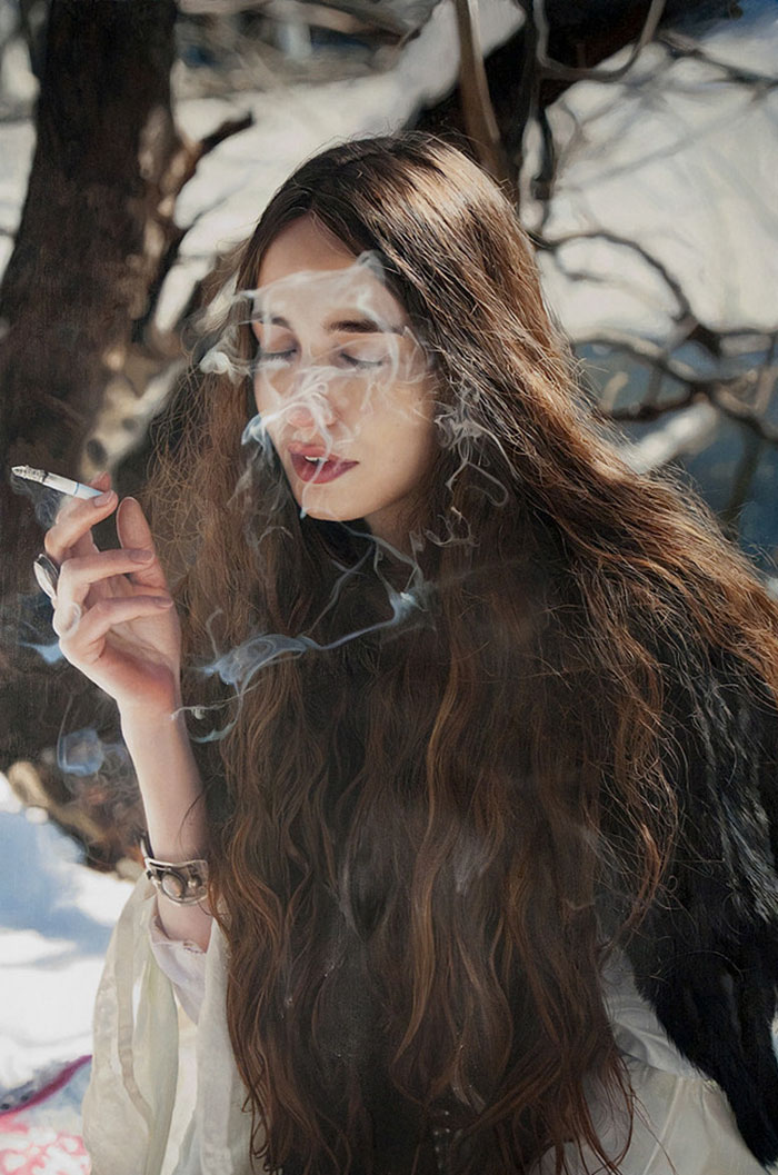 Oil Painting By Yigal Ozeri