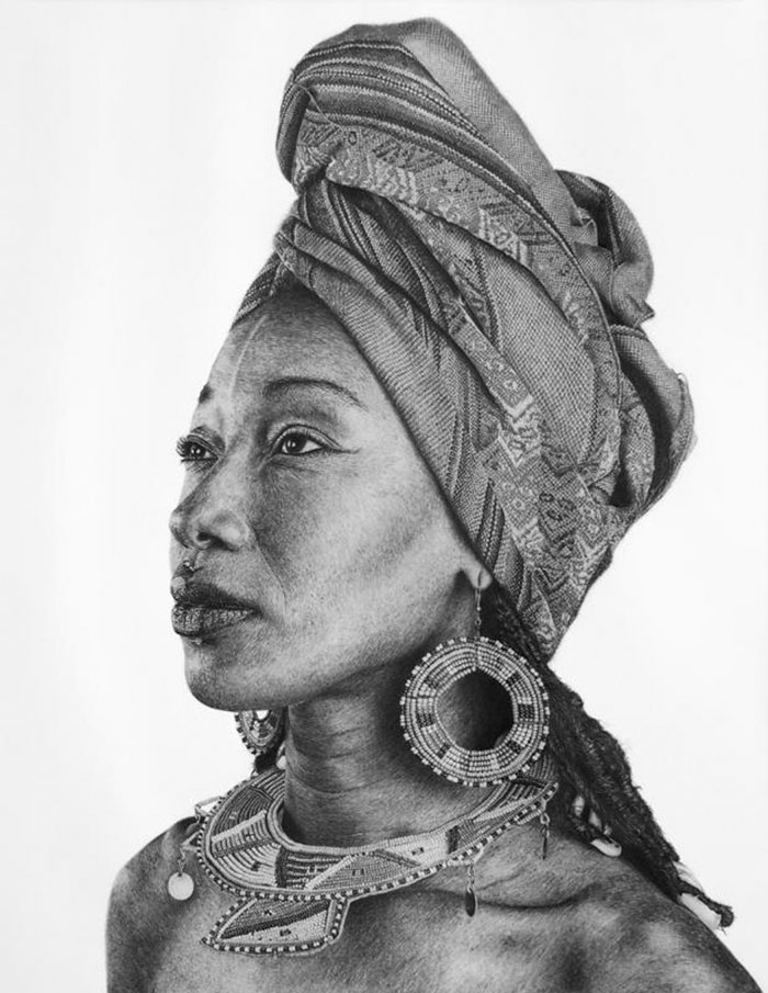 Graphite Pencil Drawing By Monica Lee