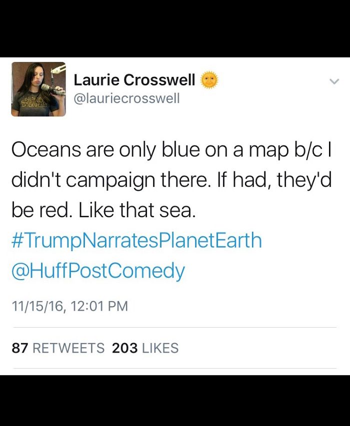 #trumpnarratesplanetearth