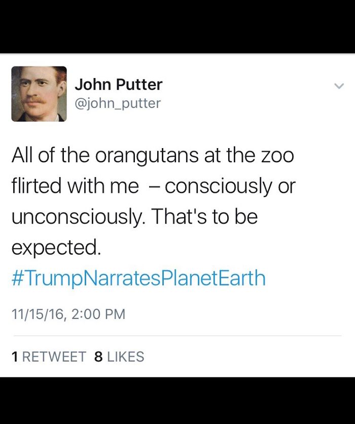 #trumpnarratesplanetearth