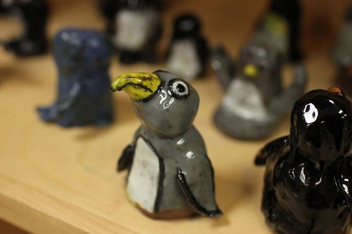 Students Make Pottery To Raise Awareness For Penguins
