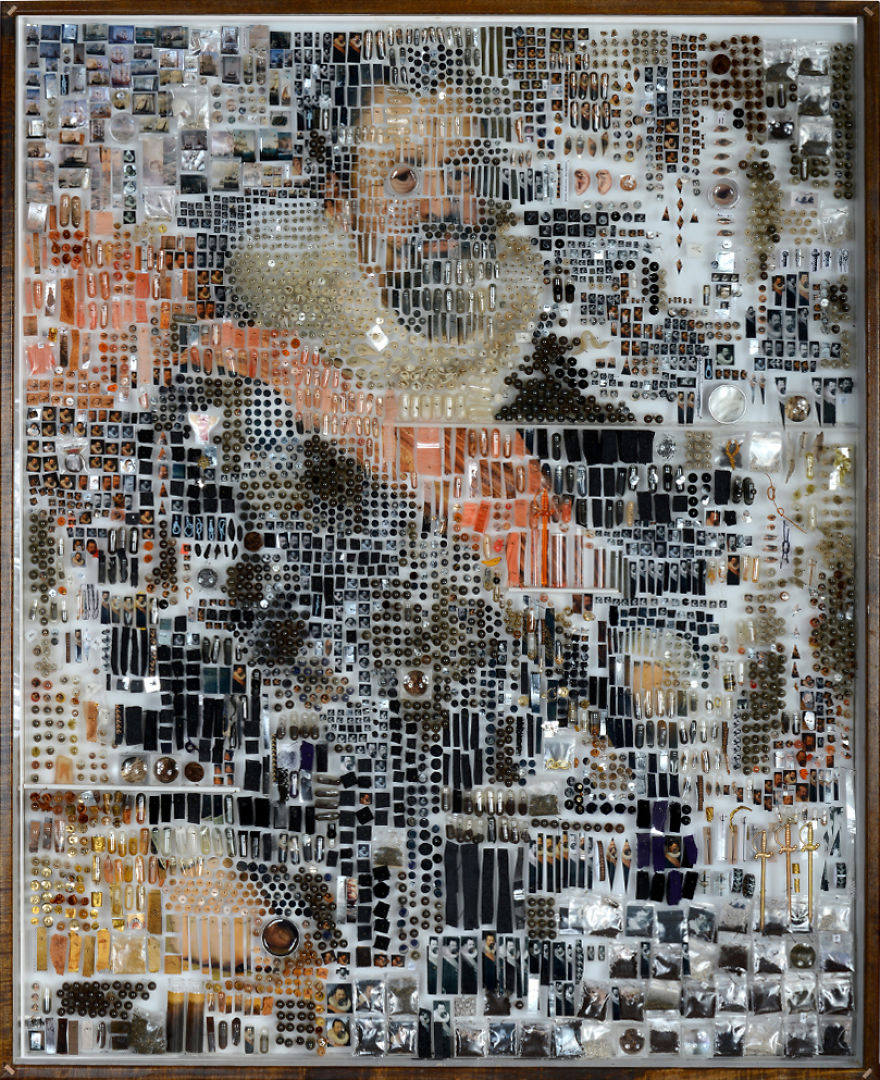 Dutch 17th Century Portraits Captured In Biographical Dna-Mosaics By Ny Artist Michael Mapes Dutch 17th Century Portraits Captured In Biographical Dna-Mosaics By Ny Artist Michael Mapes