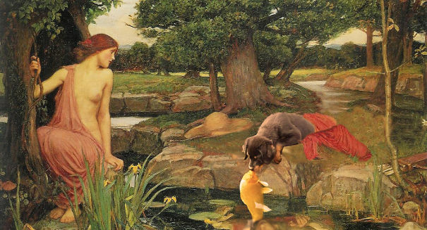 Narcissus & Echo And The Fish