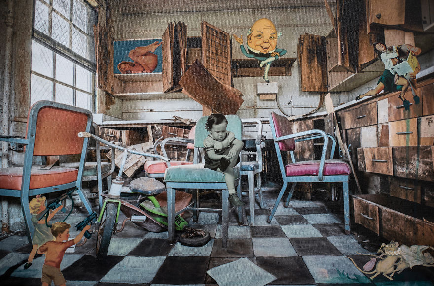 Vintage Magazines + Abandoned Spaces Fuel Unique Artistic Collaboration Vintage Magazines + Abandoned Spaces Fuel Unique Artistic Collaboration