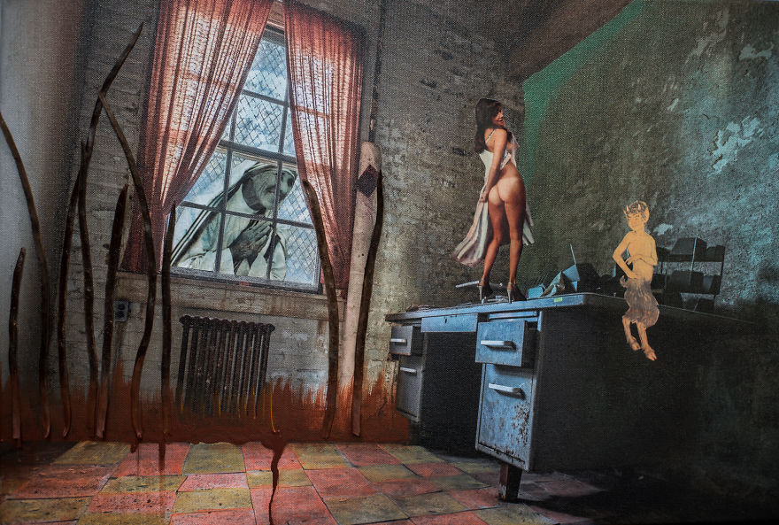 Vintage Magazines + Abandoned Spaces Fuel Unique Artistic Collaboration Vintage Magazines + Abandoned Spaces Fuel Unique Artistic Collaboration