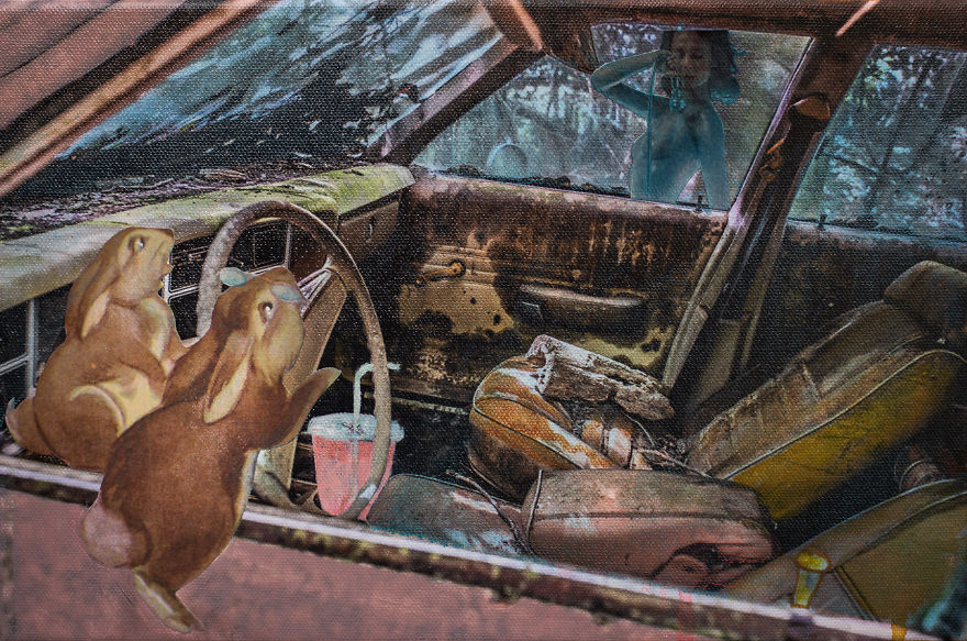 Vintage Magazines + Abandoned Spaces Fuel Unique Artistic Collaboration Vintage Magazines + Abandoned Spaces Fuel Unique Artistic Collaboration
