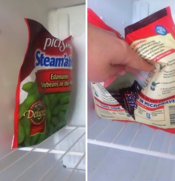 Hide Your Candies In Frozen Beans Bag