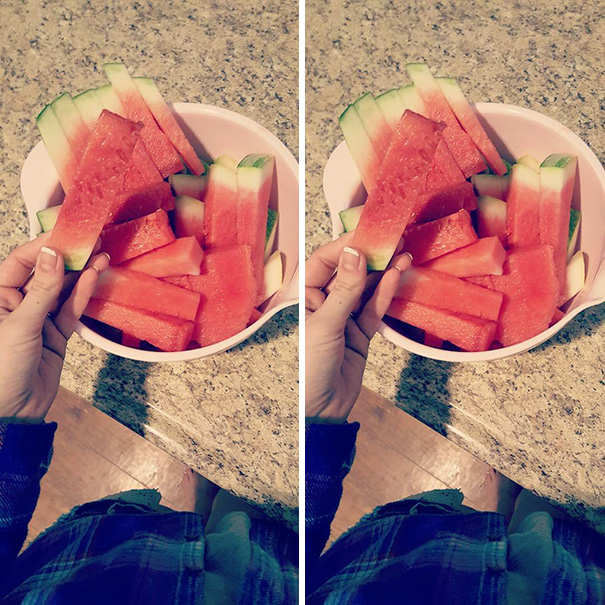 Cut Watermelon Into Little Sticks To Make It Easier For Your Kids To Eat