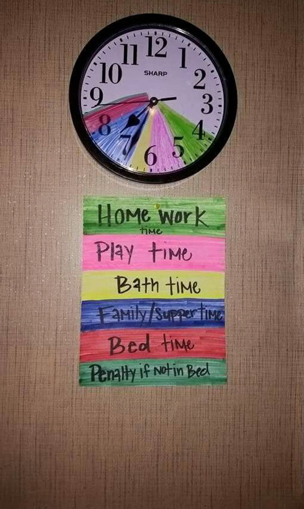 Color Their Routine And Teach Time Management