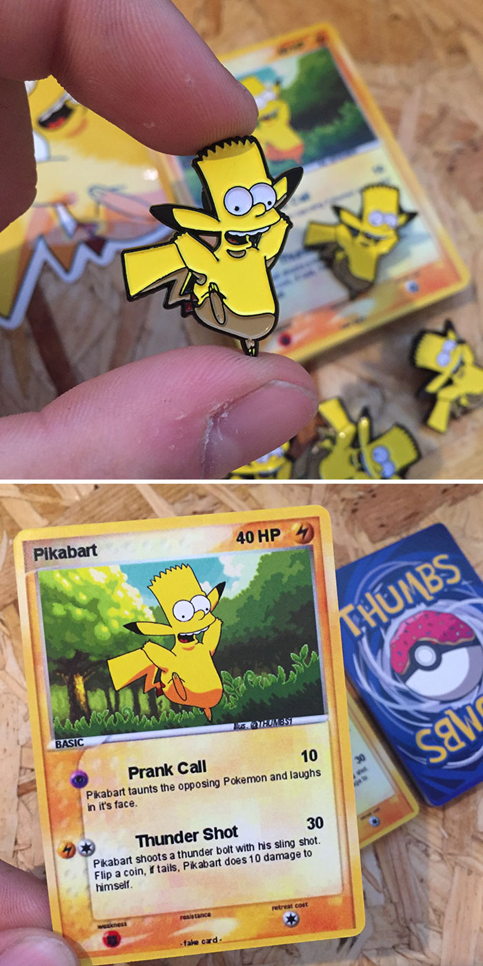 Bart X Pikachu