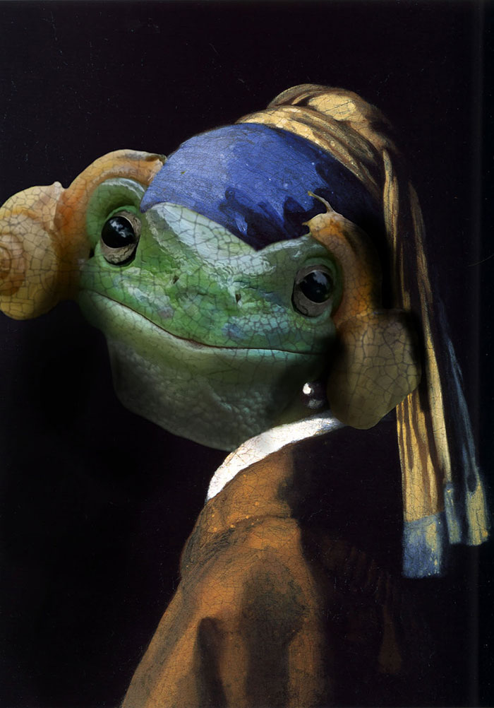 Frog With A Pearl Earring