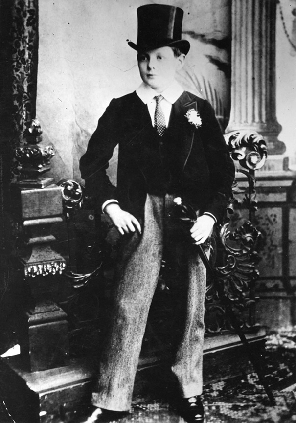 15-Year-Old Winston Churchill As A Harrow Schoolboy, 1889