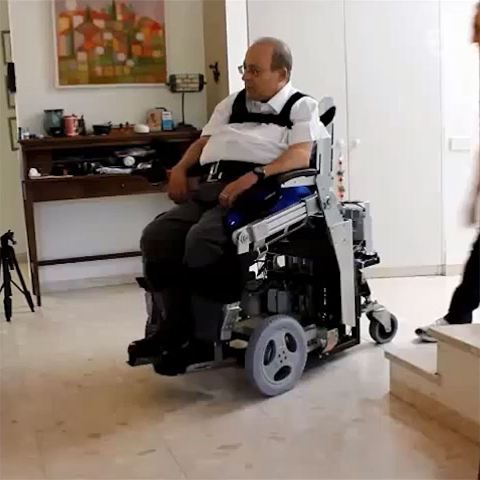Revolutionary Wheelchair That Lets Users Stand Up