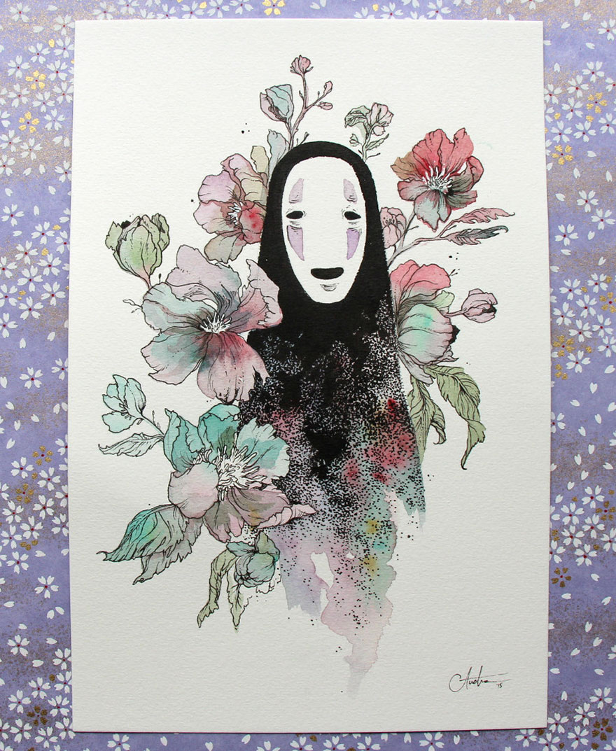 No Face From Spirited Away By Audra Auclair