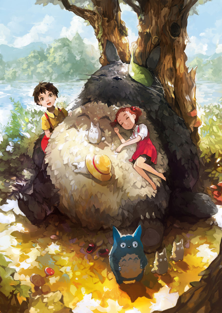 Totoro By Alchemaniac