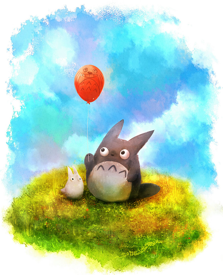 Totoro By 0okami-Rei