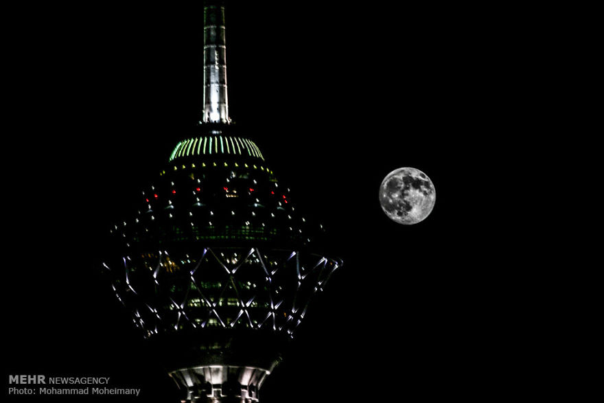 Supermoon In Iran