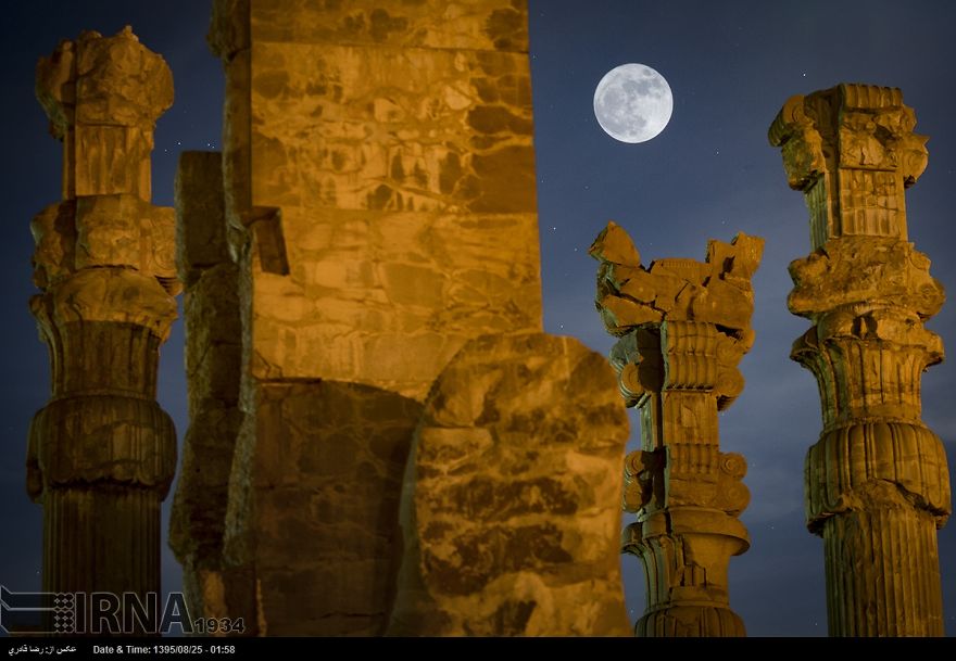 Supermoon In Iran