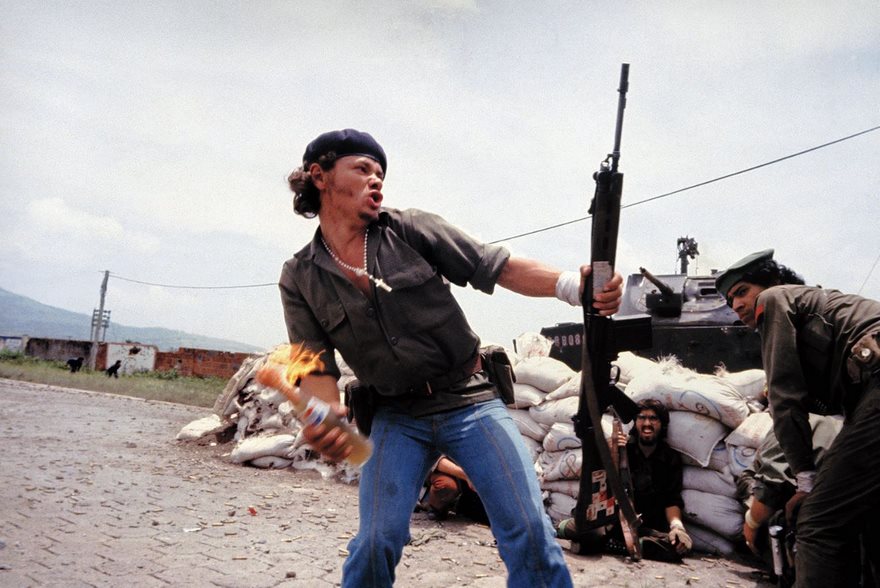 Molotov Man, Susan Meiselas, 1979