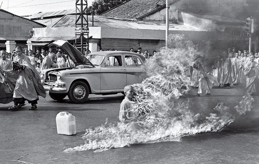 The Burning Monk, Malcolm Browne, 1963