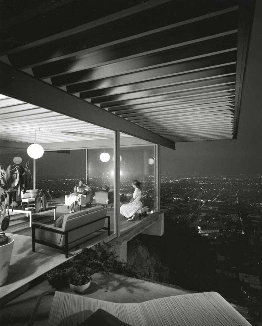 Case Study House No. 22, Los Angeles, Julius Shulman, 1960