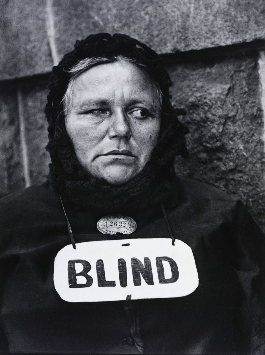 Blind, Paul Strand, 1916