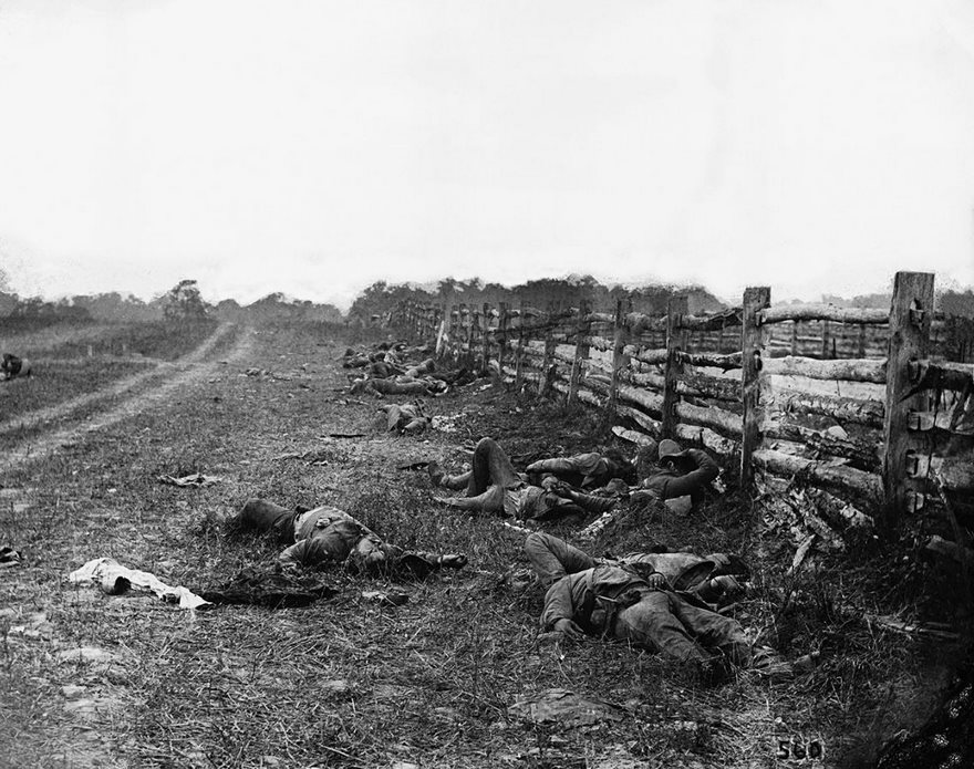 The Dead Of Antietam, Alexander Gardner, 1862