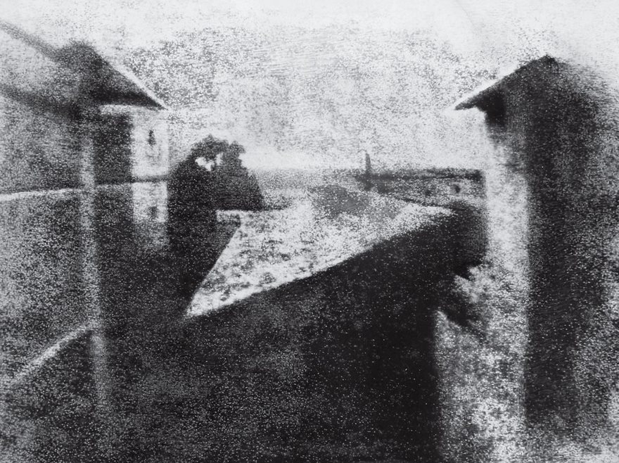 View From The Window At Le Gras, Joseph Nicéphore Niépce, 1826