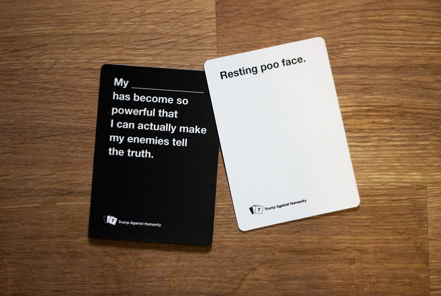 Pre-owned never used Cards Against Humanity Trumped Up Cards Cards Against Humanity-Style Game 
