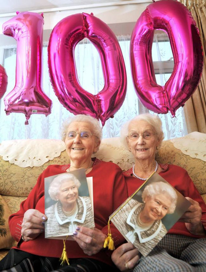 Twin Sisters Celebrate Their 100th Birthday And Reveal Secret To A Long Life