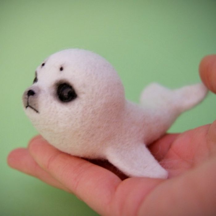 Сute Needle Felted Toys By Anna Klyukina