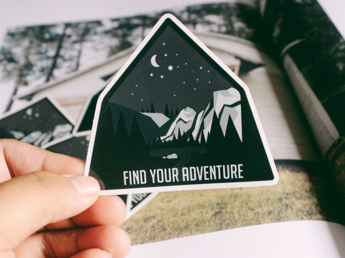 Find Your Adventure Bumper Sticker
