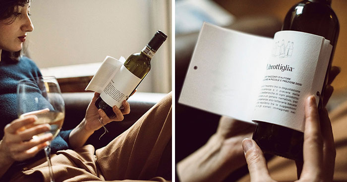 Genius Wine Bottles Have Labels With Short Stories To Read While You Sip
