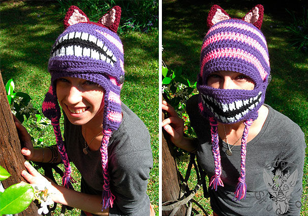 Cheshire Cat Mask Hat
