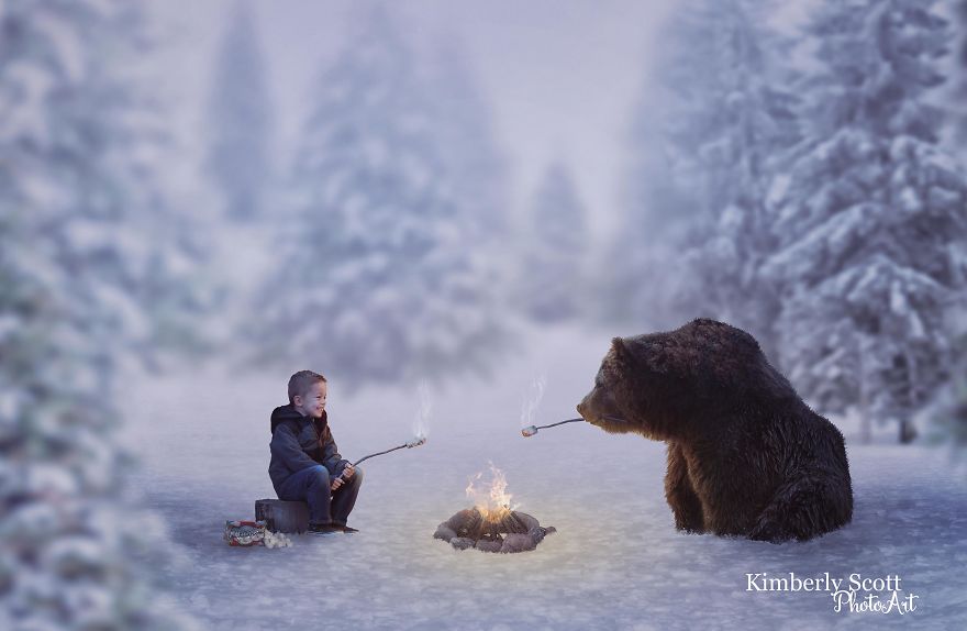10+ Imaginative And Whimsical Christmas Composites For Children