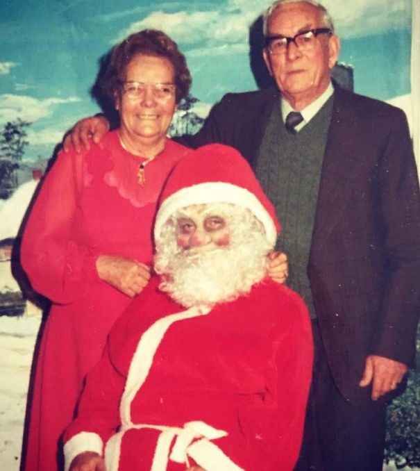 You're Never Too Old To Sit On Santa's Lap... But You'd Never Be More Wise Than To Pass On This One's...