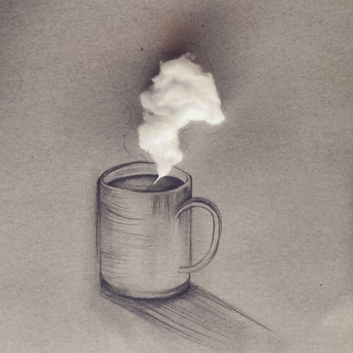 I Draw Sketches With Everyday Objects