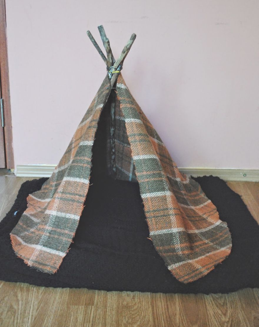 How To Make A Tipi For Any Pet