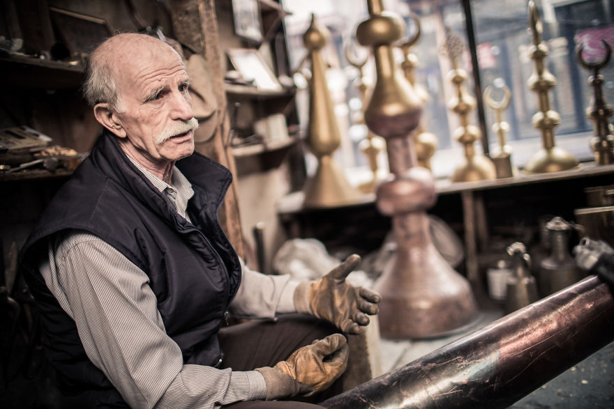 I Took The Photos Of The Last Finial Master In Turkey