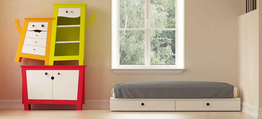 I Design Adorable Colorful Furniture For Children