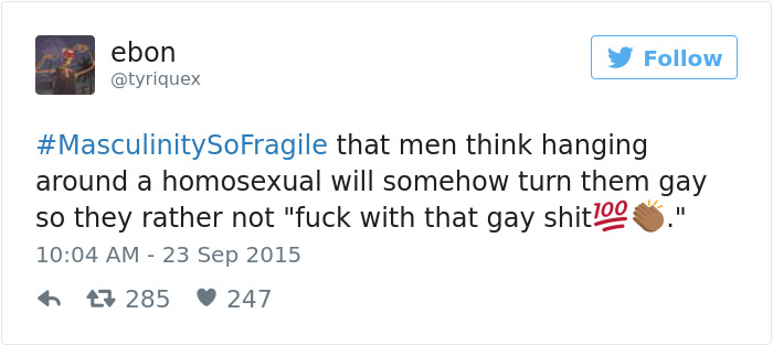 Fragile Masculinity