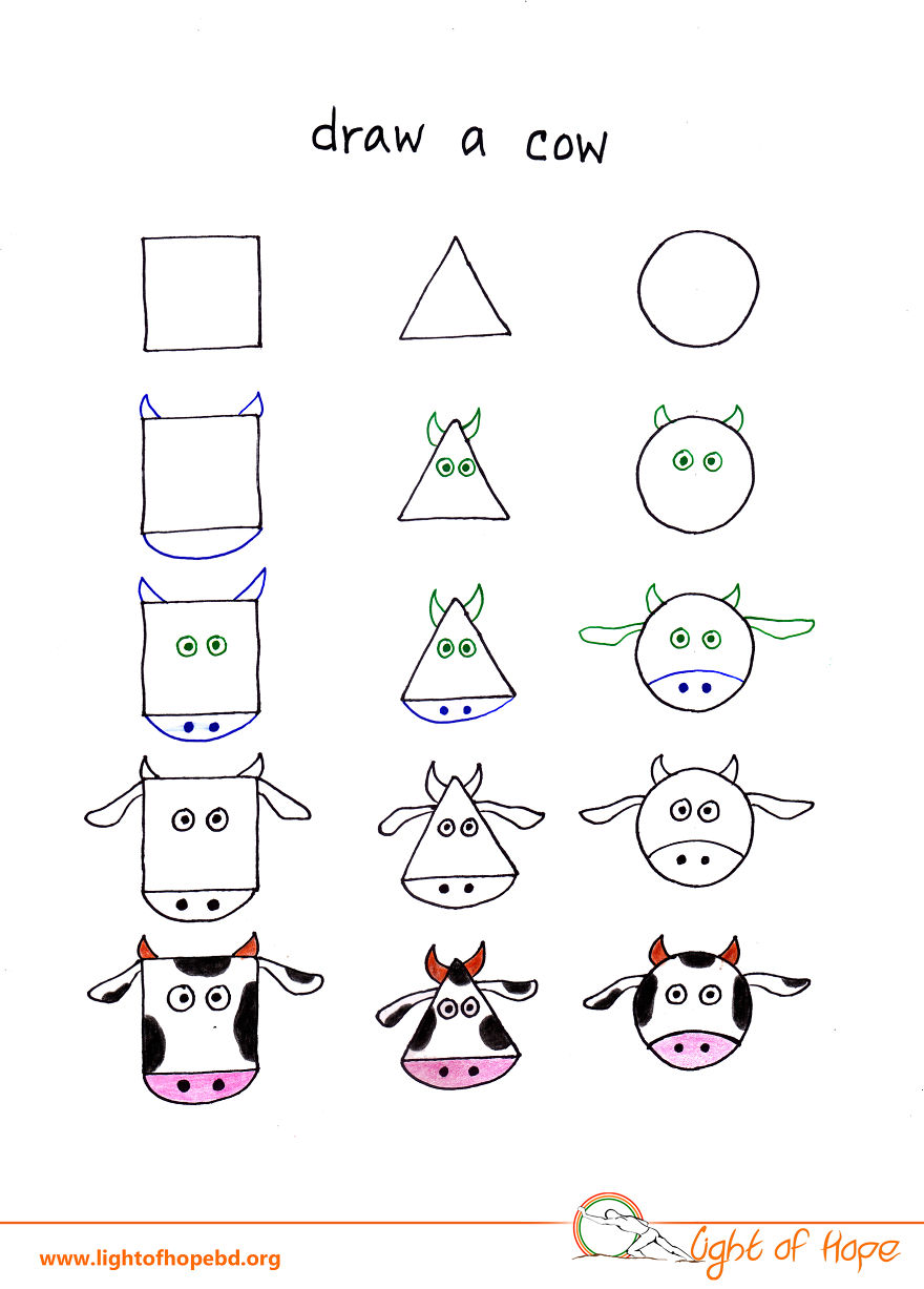 Draw A Cow