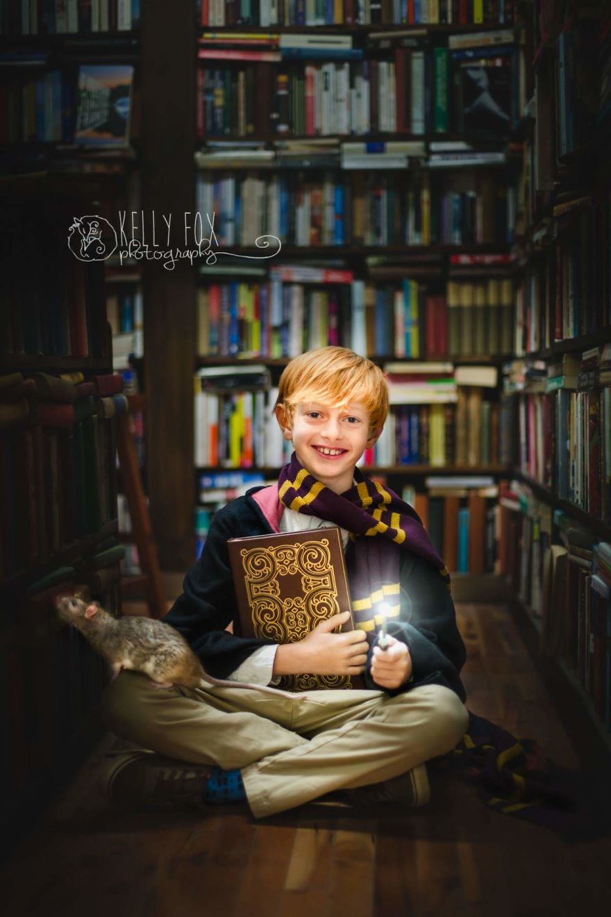 Beautiful Harry Potter Family Photoshoot