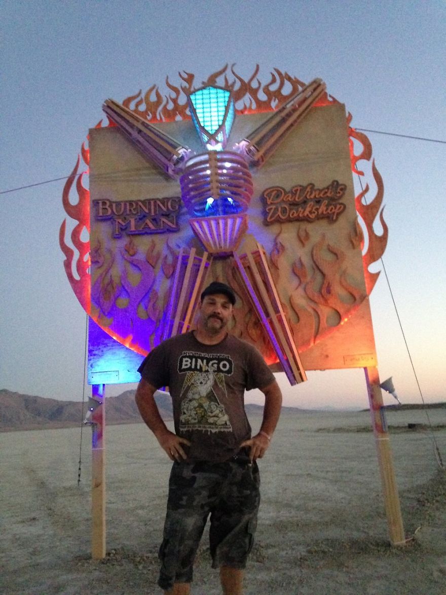 Burning Man 2016 - Da Vinci's Workshop