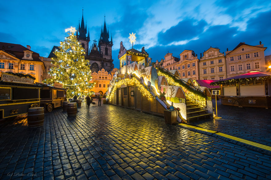 Christmas Time In Prague