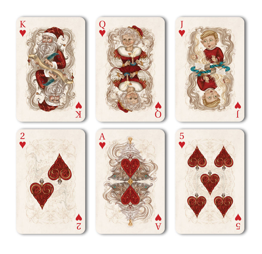 I Created Magical Playing Cards For This Christmas
