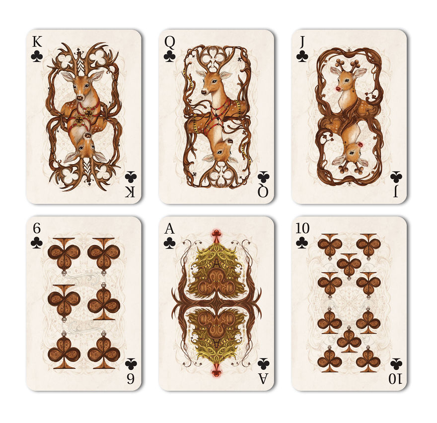 I Created Magical Playing Cards For This Christmas
