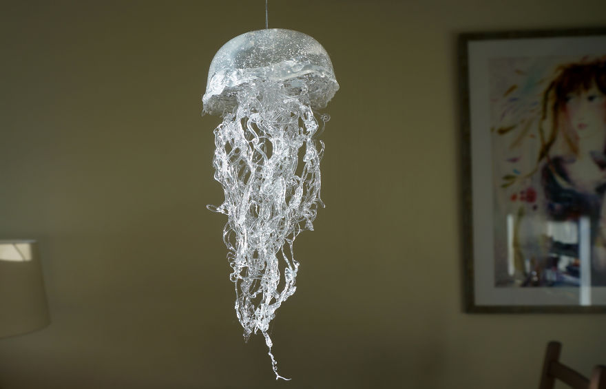 I Created A Transparent Floating Jellyfish