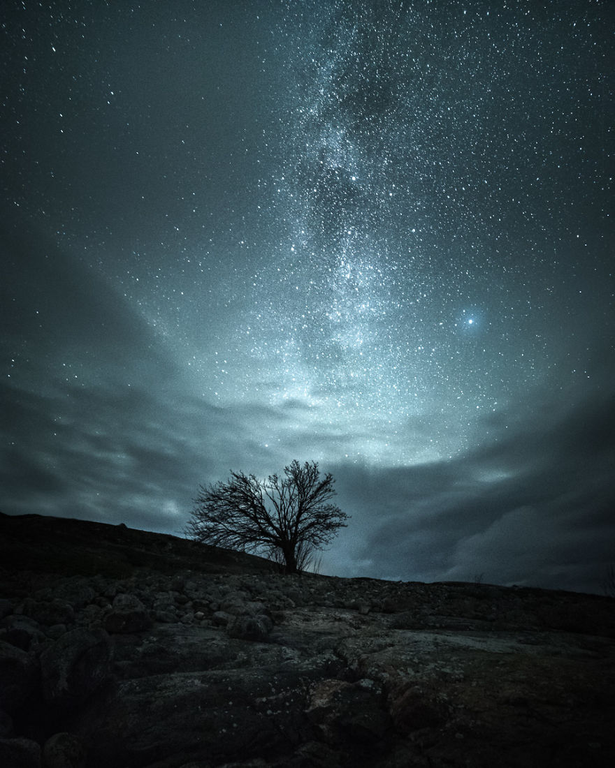 I Photographed The Milky Way Rising Over Finland And Greece.